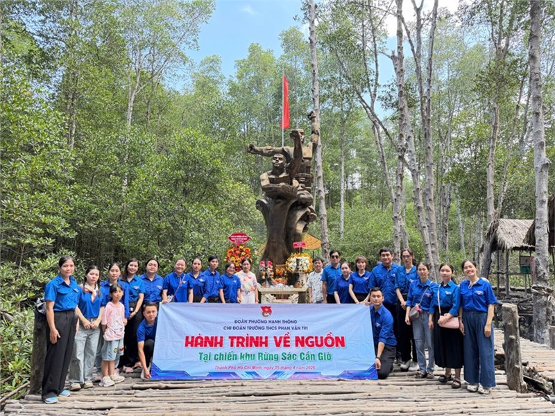 Chi Đoàn Phan Văn Trị hành trình về nguồn: Sống lại huyền thoại đặc công Rừng Sác