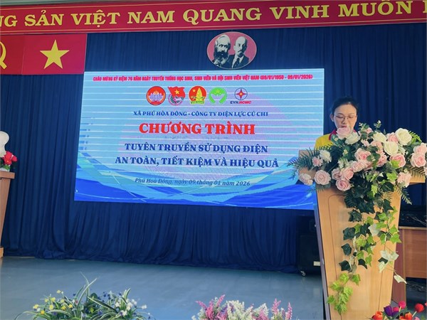 Tuyên truyền sử dụng an toàn, tiết kiệm và điện hiệu