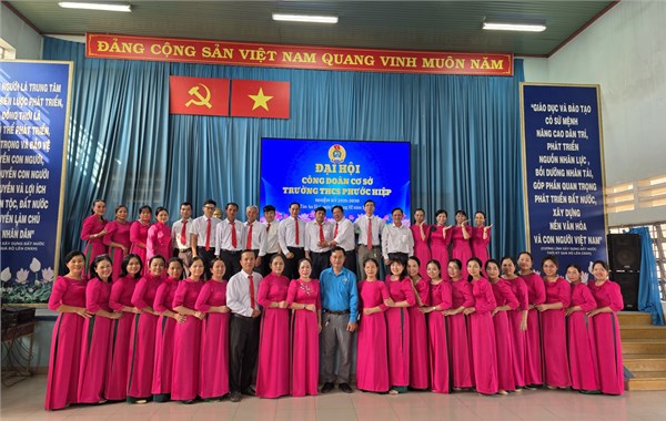 Đại hội công đoàn nhiệm kì 2025-2030