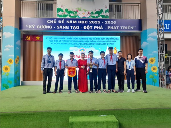 Sinh Hoạt Chào Cờ Tuần 10 - Học Kỳ II - Hội Thi Kể Chuyện Bác Hồ - Phát Thưởng Chuỗi Hoạt Động Tiến Bước Lên Đoàn 26/3