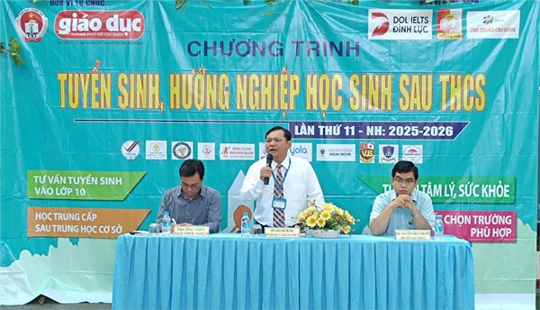 Chương trình Tuyển sinh, hướng nghiệp học sinh sau THCS.
