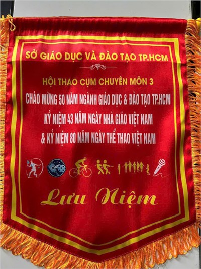 Chúc mừng trường THCS Tân Bình đạt giải Ba tại Hội thao Cụm chuyên môn 3 chào mừng 50 Ngành Giáo dục và Đào tạo Thành phố Hồ Chí Minh, Kỷ niệm 43 năm Ngày Nhà giáo Việt Nam và 80 năm Ngày Thể thao Việt Nam