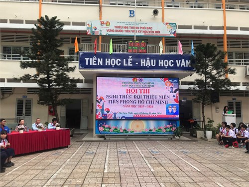 Trường THCS Tân Bình tổ chức Hội thi Nghi thức Đội TNTP Hồ Chí Minh năm học 2025-2026