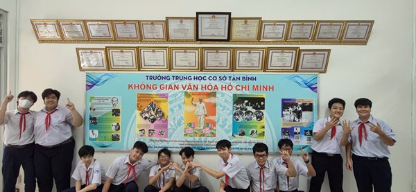 Không gian văn hóa Hồ Chí Minh – Dấu ấn giáo dục ý nghĩa tại Trường THCS Tân Bình