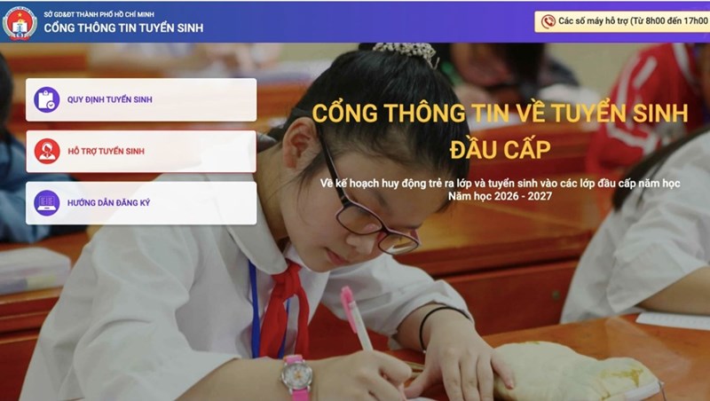 Cụ thể 5 bước tuyển sinh lớp 1, 6 ở TPHCM, Sở lưu ý khẩn