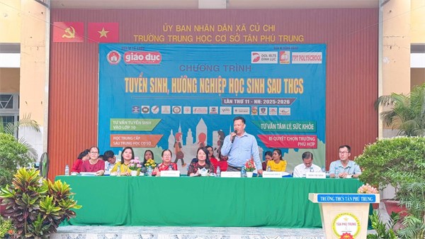 Chương trình tư vấn tuyển sinh, hướng nghiệp học sinh sau THCS