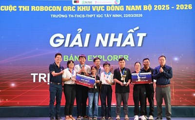 Kết quả Cuộc thi Robocon ORC khu vực Đông Nam Bộ năm học 2025–2026