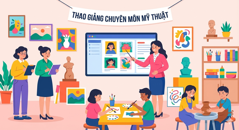 Đổi mới dạy học - Nghệ thuật truyền thống dân tộc gắn với chuyển đổi số