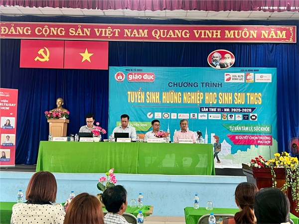 Chương trình tuyển sinh - hướng nghiệp học sinh sau thcs năm học 2025-2026