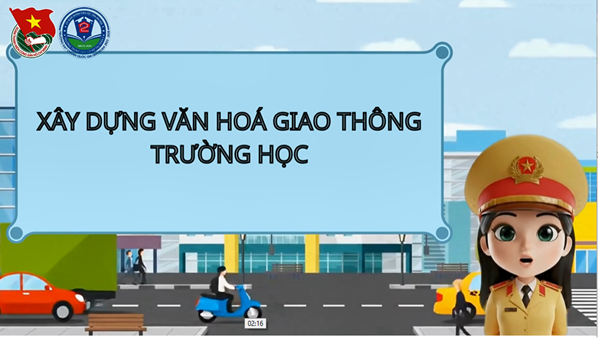 Truyền thông giáo dục  Xây dựng văn hóa giao thông trường học 