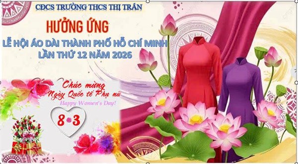 Hưởng ứng lễ hội Áo dài Thành phố Hồ Chí Minh lần thứ 12 năm 2026