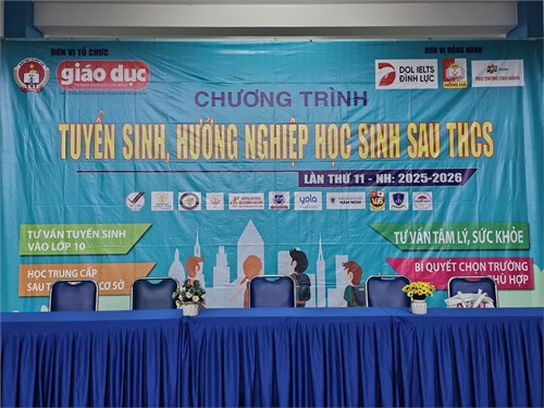 🌟 🎓✨ Chương trình tuyển sinh, hướng nghiệp học sinh sau trung học cơ sở lần thứ 11, năm học 2025 – 2026 ✨🎓🌟