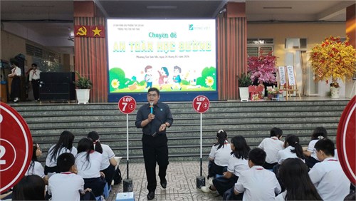 Trường THCS Tôn Thất Tùng phối hợp cùng Trung tâm kỹ năng sống Rồng Việt thực hiện chuyên đề  An Toàn Học Đường , năm học 2025-2026