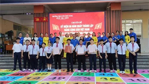 Tổ Sử-Địa-GDCD Trường THCS Tôn Thất Tùng tổ chức chuyên đề Kỷ niệm 96 năm ngày thành lập Đảng Cộng sản Việt Nam (03/02/1930 - 03/02/2026), năm học 2025-2026