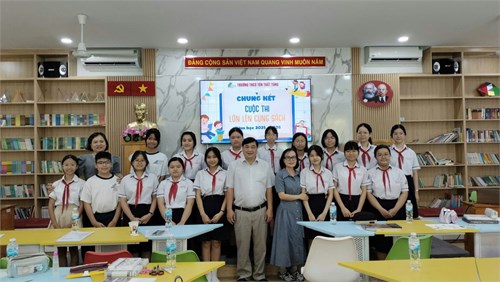 Trường THCS Tôn Thất Tùng tổ chức chung kết cuộc thi  Lớn lên cùng sách , năm học 2025-2026