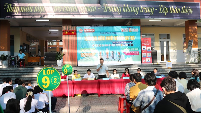 Trường THCS Tôn Thất Tùng tổ chức chương trình  Tuyển Sinh, Hướng Nghiệp Học Sinh Sau THCS Lần Thứ 11, năm học 2025-2026 