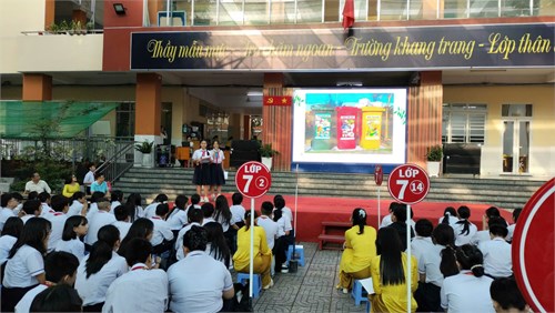 Trường THCS Tôn Thất Tùng thực hiện tiết HĐTN-HN với chủ đề  Vì Môi Trường - Thực Hiện Các Hành Động Bảo Vệ Môi Trường , năm học 2025-2026