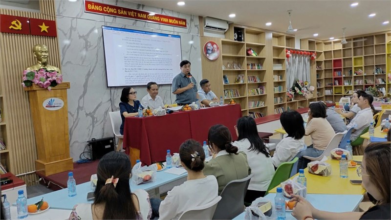 Trường THCS Tôn Thất Tùng tổ chức  Đại Hội Đại Biểu Cha Mẹ Học Sinh  cuối HK2, năm học 2025-2026