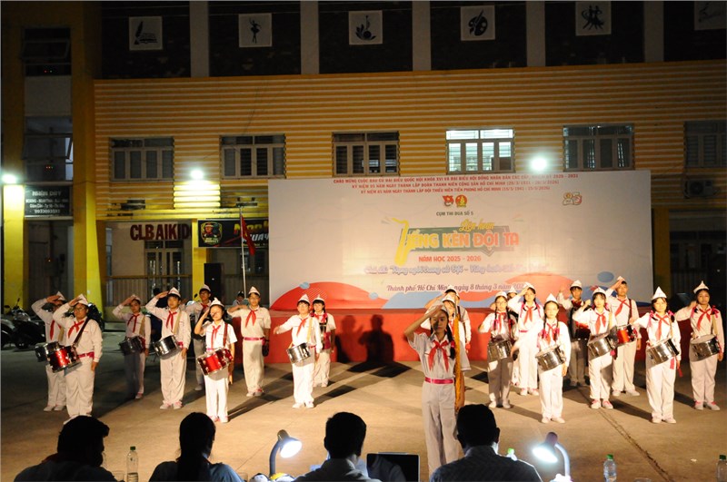 Liên đội THCS Trần Quang Khải tham dự Liên hoan “Tiếng kèn Đội ta” năm học 2025–2026