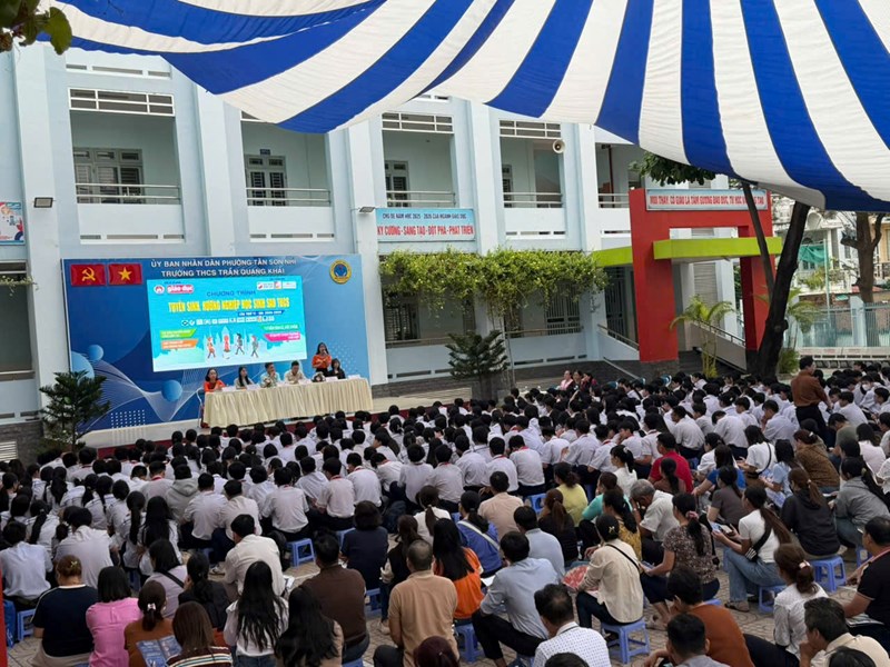 Tiếp sức cho hành trình  vượt vũ môn  của học sinh sau trung học cơ sở