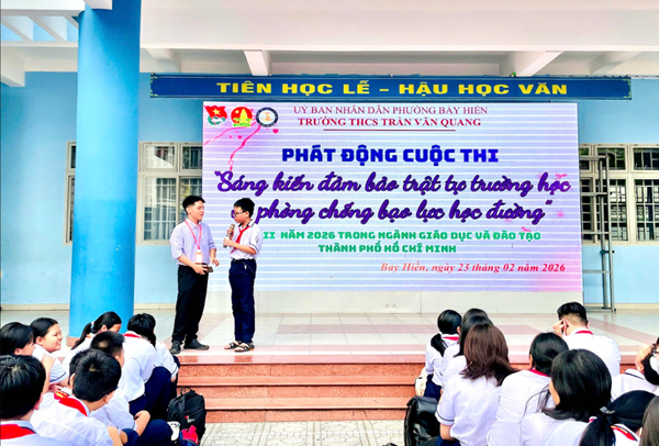 Lan tỏa sáng kiến hay – chung tay xây dựng trường học an toàn, không bạo lực