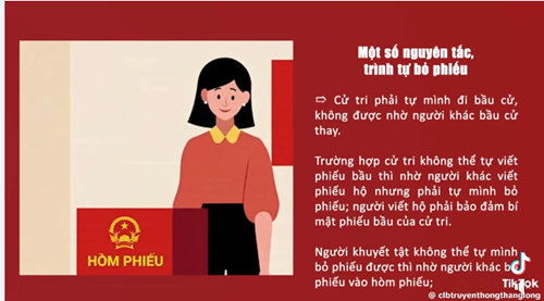 Một số quy định nguyên tắc, trình tự bỏ phiếu bầu cử đại biểu Quốc hội và HĐND các cấp nhiệm kỳ 2026-2031