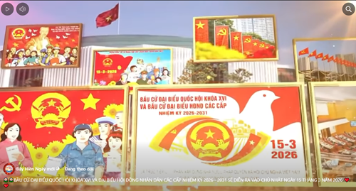 Bầu cử đại biểu quốc hội khóa xvi và đại biểu hội đồng nhân dân các cấp nhiệm kỳ 2026 - 2031 sẽ diễn ra vào chủ nhật ngày 15 tháng 3 năm 2026