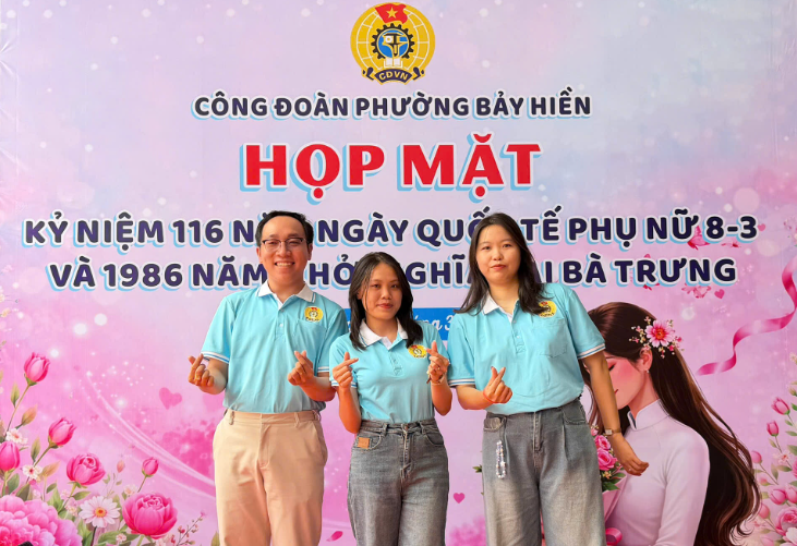 Công đoàn viên tham gia các hội thi do Công đoàn Phường Bảy Hiền tổ chức  Mừng ngày Quốc tế Phụ nữ 8/3 