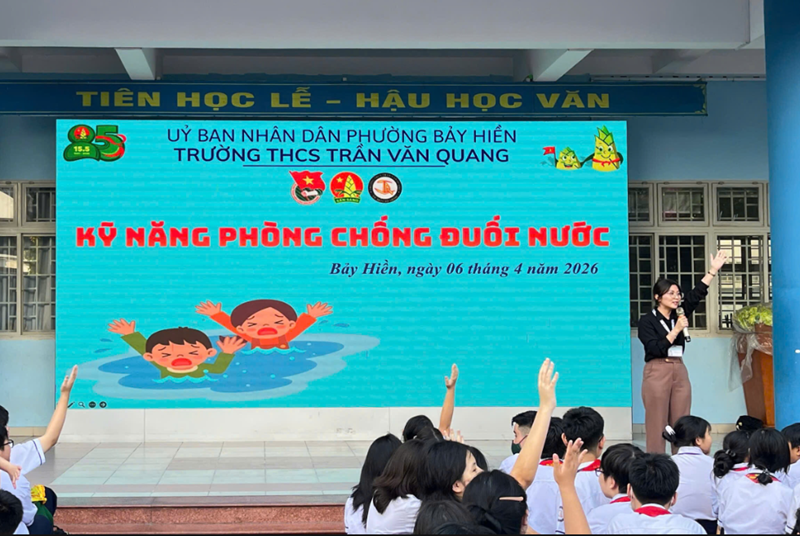 Truyền thông y tế học đường  Kỹ năng phòng, chống đuối nước 
