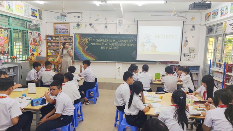 Hình ảnh tiết dạy NCBH môn Sử địa 6_Bài 16: Chính sách cai trị của phong kiến Phương Bắc và sự chuyển biến của Việt Nam thời kỳ Bắc thuộc (Tiết 2)_GV thực hiện Đặng Thị Hiền